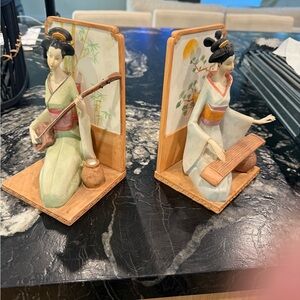 Elegant Asian-Inspired Bookends